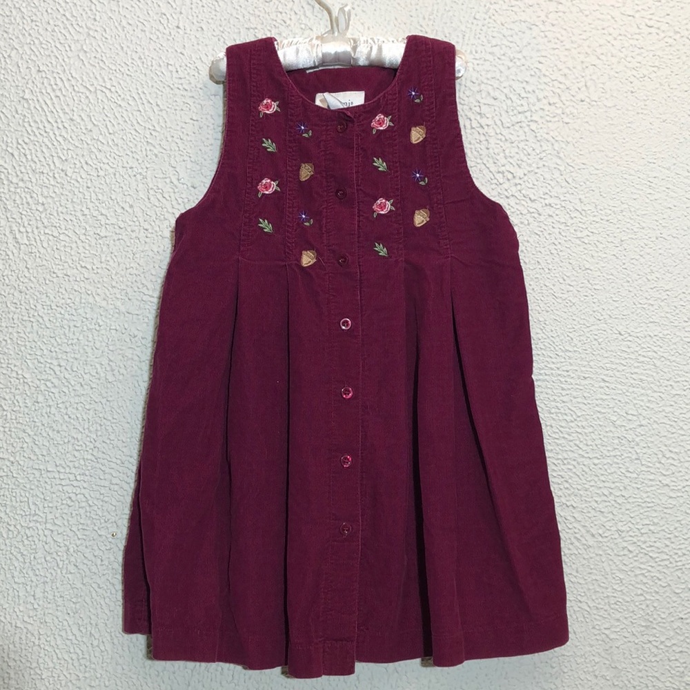 Vintage corduroy dress